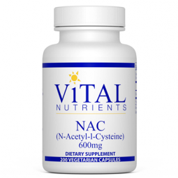 Vital Nutrients NAC 600mg 200 vegcaps